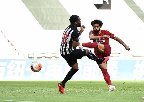 Mo Salah endured a frustrating cameo on the final day of the season