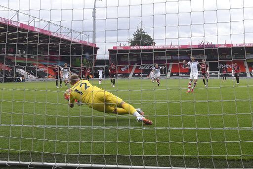 Ramsdale saved a penalty in Bournemouth&#039;s last game.