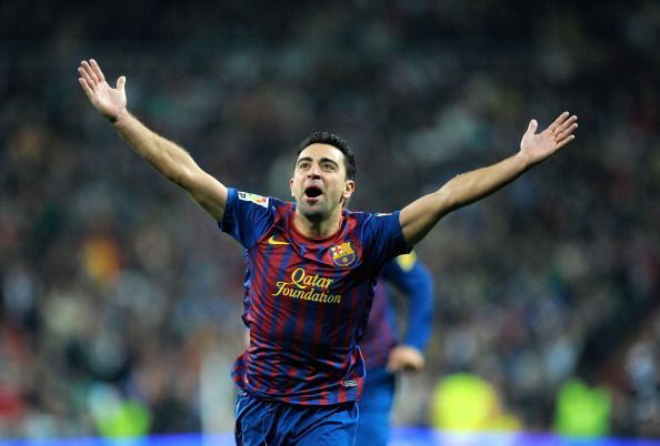 Xavi is the first player to reach a century of assists in La Liga.