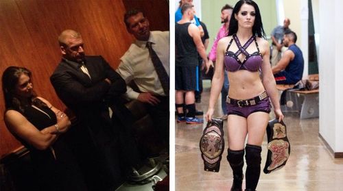 Stephanie and Paige have both wrestled their father and mother, respectively