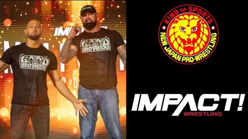 Gallows and Anderson are signed with IMPACT, but will be working with NJPW!