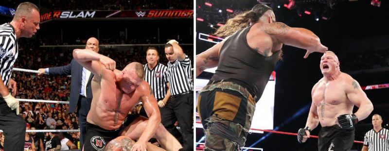 Brock Lesnar has had a number of real-life altercations with WWE stars