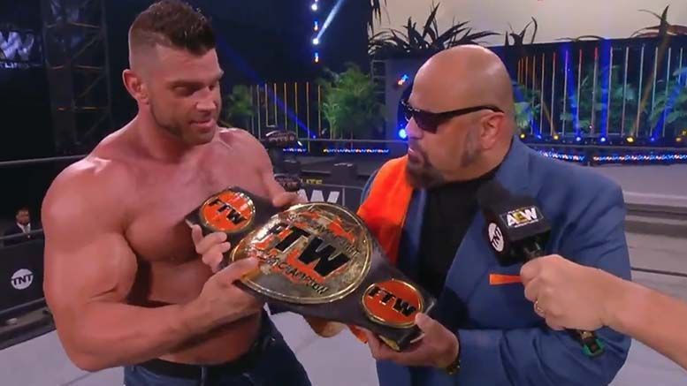 Brian Cage challenged for the AEW World Championship at Fight for the Fallen