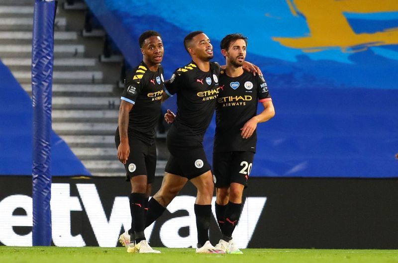 Sterling scored a hat-trick in a 5-0 City rout