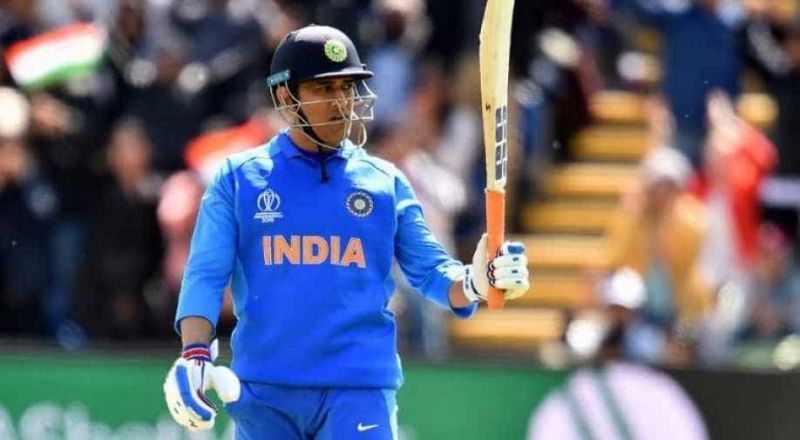 MS Dhoni last played for India in the 2019 World Cup semi-final against New Zealand