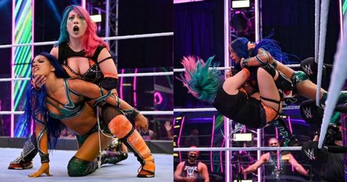 Sasha Banks vs. Asuka.