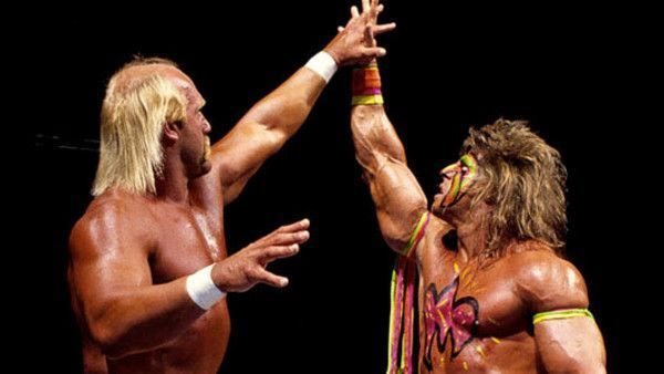 Hulk Hogan and The Ultimate Warrior