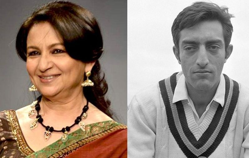 Sharmila Tagore and former Indian captain Tiger Pataudi