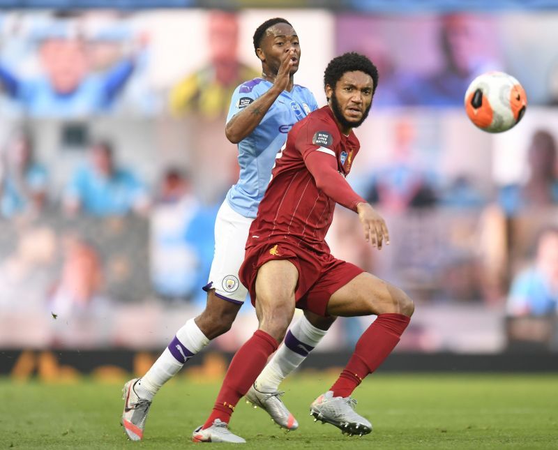 Joe Gomez struggled in the first half