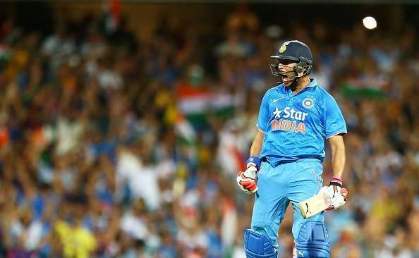 Yuvraj Singh played 10 ODIs for India in 2017 at the No.4 position