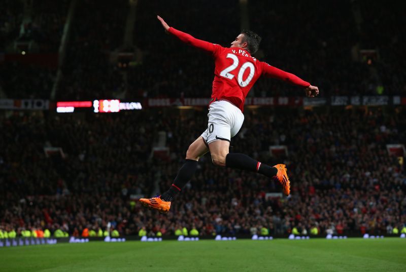 Robin van Persie won the Premier League with Manchester United