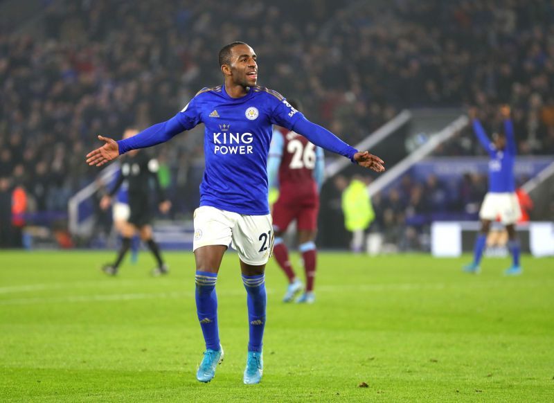 Ricardo Pereira in action for Leicester City