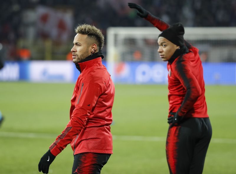 Neymar (left) and Kylian Mbappe have been influential figures at PSG.