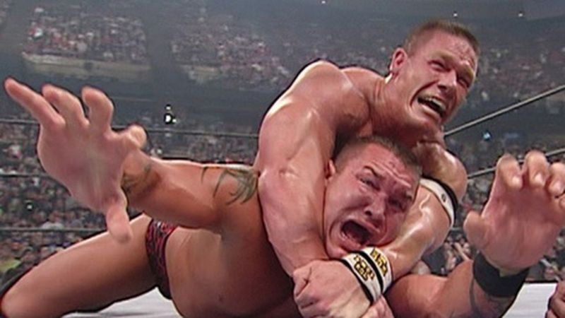 This was Cena and Orton&#039;s first match on PPV