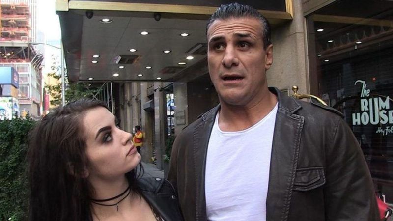 WWE Superstar Paige and Del Rio