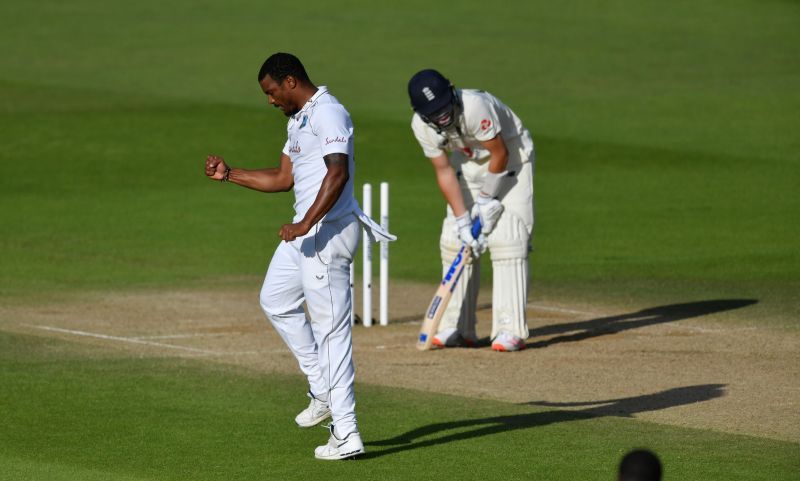 Gabriel took 9 wickets in the Test to win the Man of the Match award