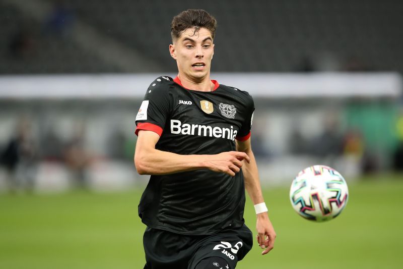 Havertz has 18 direct goal contributions in the Bundesliga this season