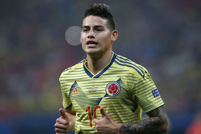 James Rodriguez is a talented midfielder