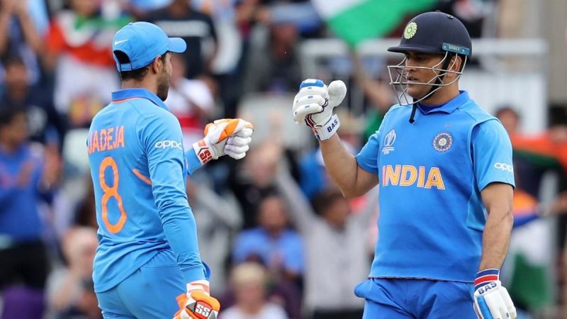 MS Dhoni and Jadeja gave Indian fans hope against New Zealand in the 2019 WC semi-final