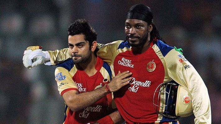 Virat Kohli and Chris Gayle formed a destructive duo in the IPL.
