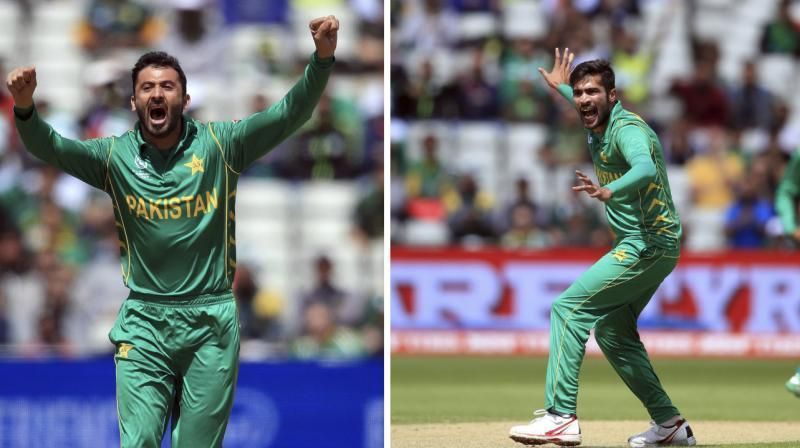 Mohammad Amir and Junaid Khan - Credits Deccan Chronicle