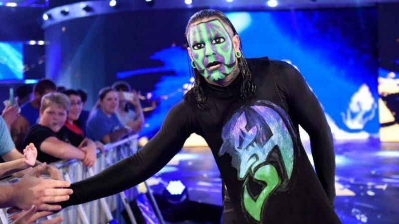 Jeff Hardy returned to WWE in 2017