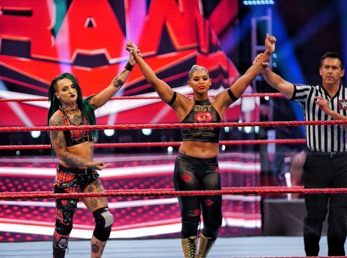Riott and Belair proved to be a successful team