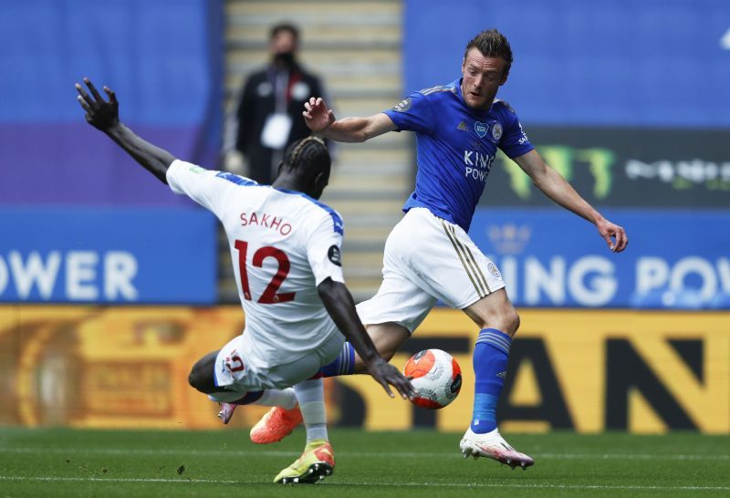 Foxes legend Jamie Vardy returned to goalscoring form after a superb brace