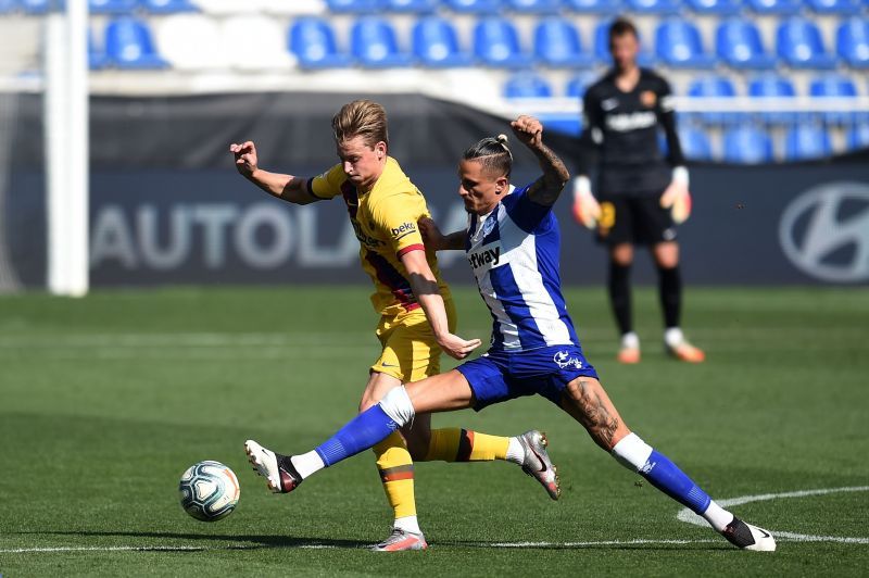 Frenkie de Jong had a good outing against Alaves