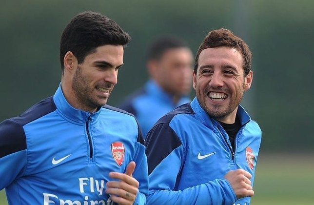 Mikel Arteta and Santi Cazorla played together for EPL giants Arsenal