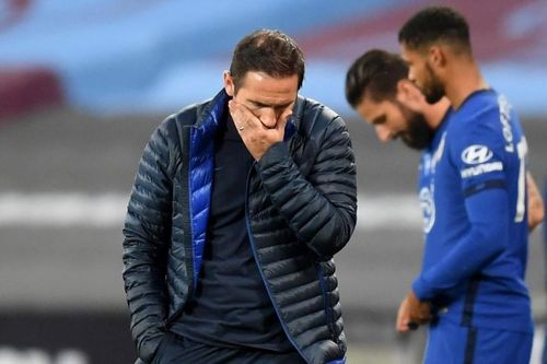 Frank Lampard's Chelsea suffered their first defeat since the restart