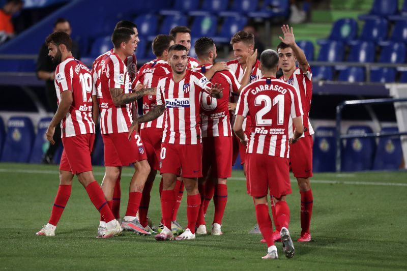 Atl&eacute;tico Madrid can finish the La Liga with a 10-game unbeaten streak against Real Sociedad.