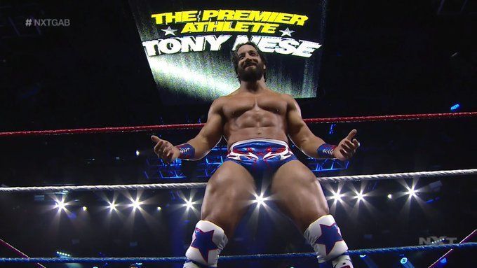 Tony Nese had a surprise match against AUSZilla! 