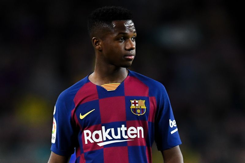 Barcelona&#039;s Ansu Fati has been linked with Manchester United