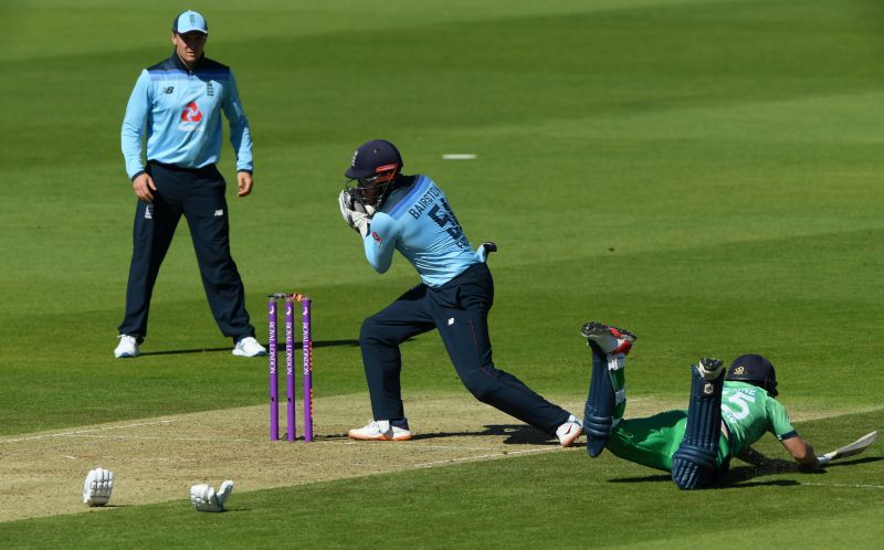 Ireland batsmen were a bundle of nerves in the middle.