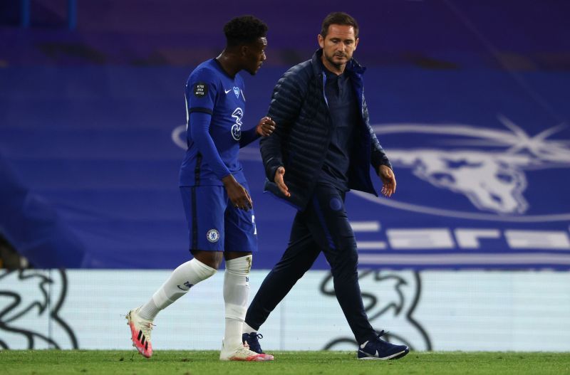 Callum Hudson-Odoi has been on the fringes of the Chelsea squad