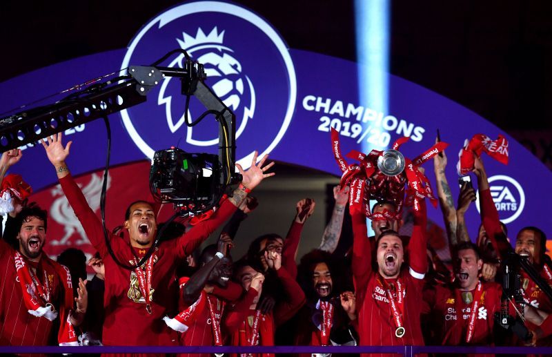 Liverpool edged Chelsea in a pulsating encounter at Anfield before finally lifting the EPL trophy