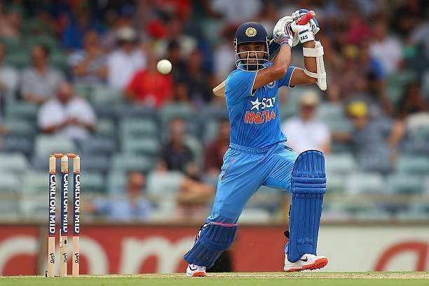 Ajinkya Rahane made the most of his opportunity to bat at No.4 for India in ODIs