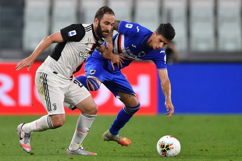 Juventus won the Serie A against Sampdoria