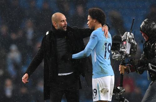 Pep Guardiola claims that he has enjoyed his time with Leroy Sane