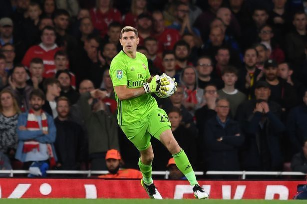 Emiliano Martinez has done a decent job for Arsenal this season.