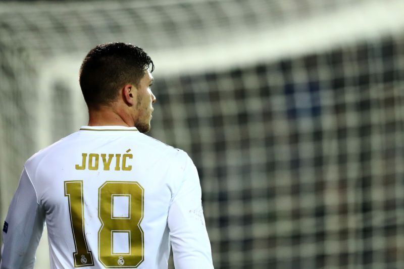 Luka Jovic has barely featured since signing for Real Madrid