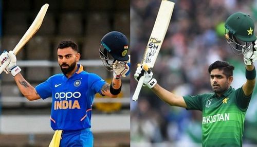 Babar Azam and Virat Kohli ~ Credits Asia Net News