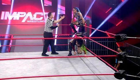 Kiera Hogan managed to put up a fight against the Kaiju Queen