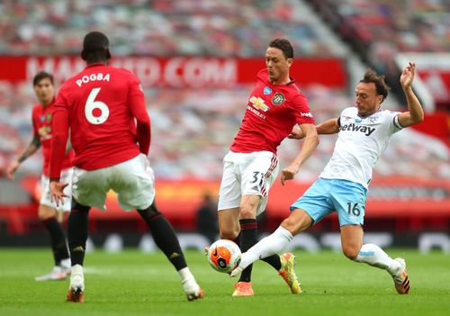 West Ham did not let Manchester United's midfield take charge of the game