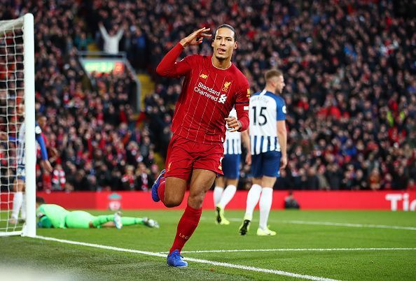 Virgil van Dijk was an ever-present for Liverpool in the Premier League