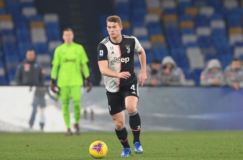 De Ligt in action for Juventus