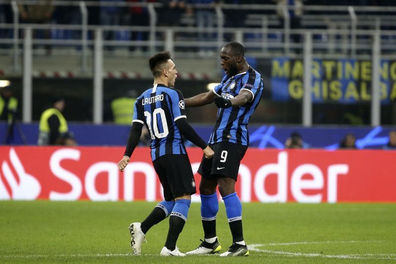 Romelu Lukaku and Lautaro Martinez should link up down the forward line for Inter once again