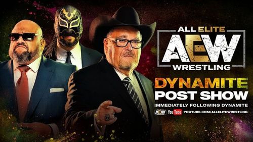 The AEW Dynamite Post Show got heated