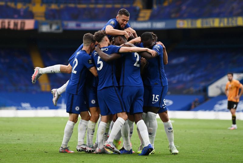 Chelsea confirmed their place in the Champions League with a commanding win over Wolves